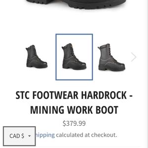 STC FOOTWEAR HARDROCK - MINING WORK BOOT